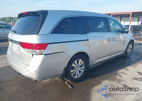 2015 Honda Odyssey Ex-L из США, поврежденный, VIN 5FNRL5H67FB086955